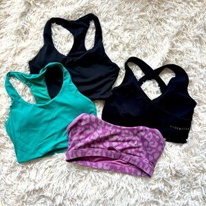 4x Ryderwear sports bras